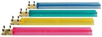 Multi-Color Acrylic American Mahjong Racks with Money Holders – Set of 4, 18-Inch