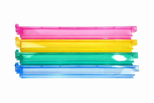 Acrylic Mahjong Mah Jongg Rack and Pusher Combo Set - 4 color Racks