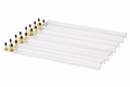 Clear Acrylic American Mahjong Racks with Money Holders – Set of 4, 18-Inch